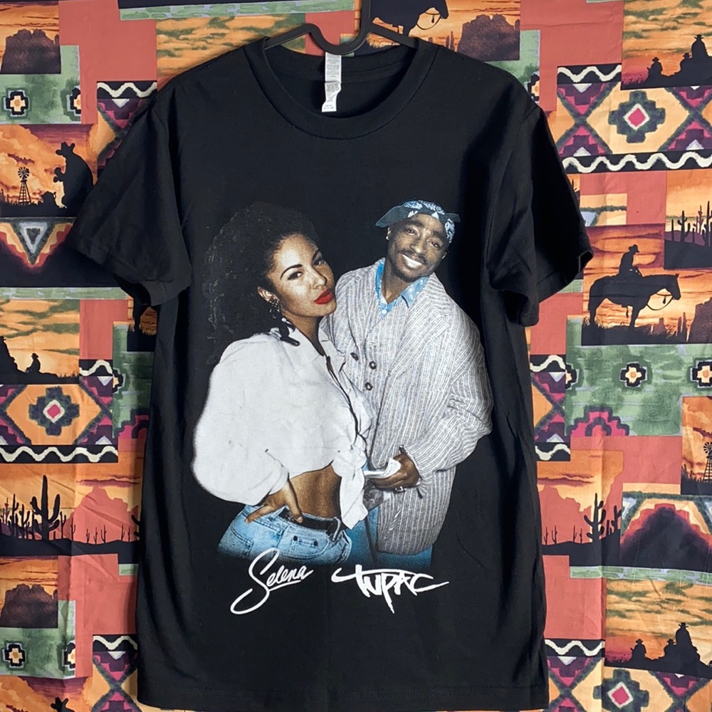 Selena and 2Pac T-shirt